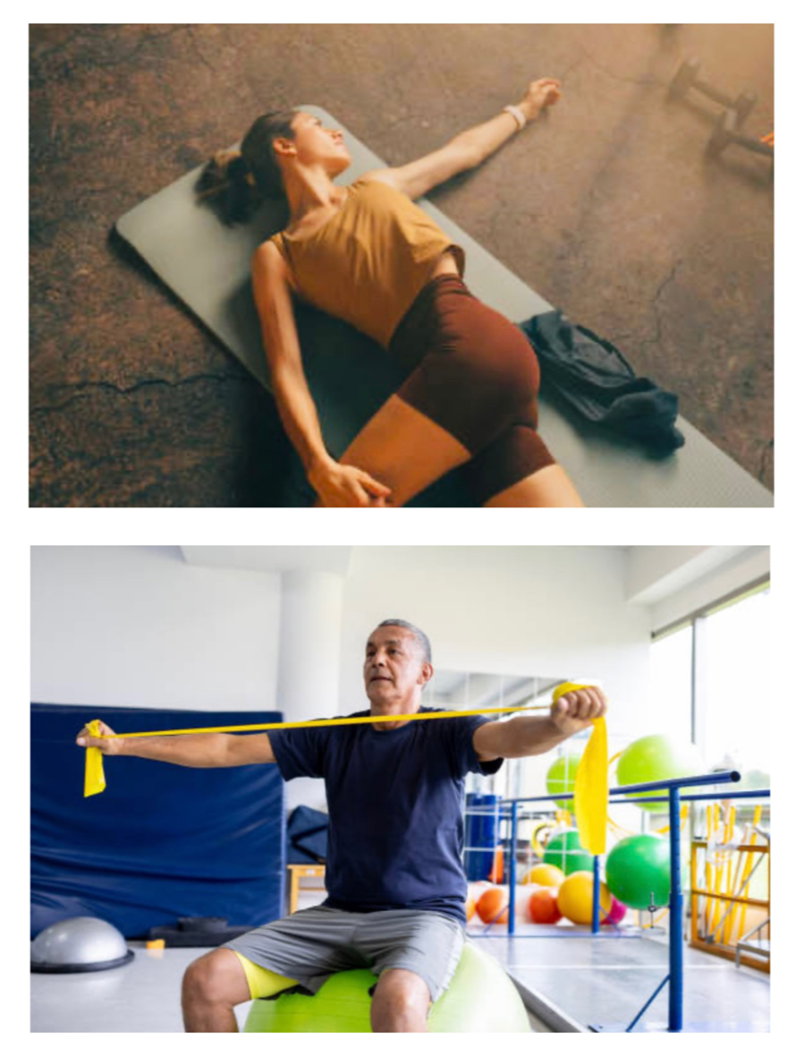 VIM体操　痛みや違和感のあるところの反対側を動かし意図的にリラックス